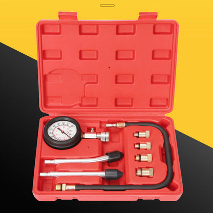 Motorkompressionstest Kit – Cylindertrycksmätare för Bensinmotorer