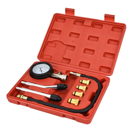 Motorkompressionstest Kit – Cylindertrycksmätare för Bensinmotorer