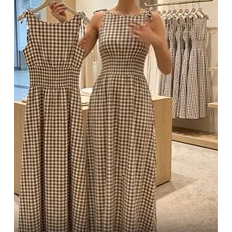 ⏳Begränsad tid – 50% rabatt⏰Retroklänning för Dam med Puffärmar, Off-Shoulder och Slits