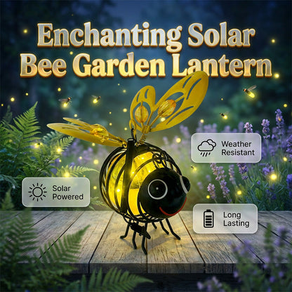🐝💡 Solcellsdriven hängande bilampa – bi