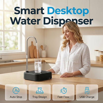 💧 Spara 50%! ⚡ Elektrisk Vattenpump – Bärbar, uppladdningsbar & lättanvänd ✨
