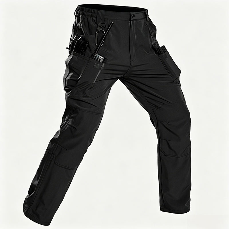 👖 50% RABATT NU! 🏔️ Herr Stretch-Cargobyxor – Andningsbara & Slitstarka – Perfekt för Jobb, Vandring & Vardag 💪