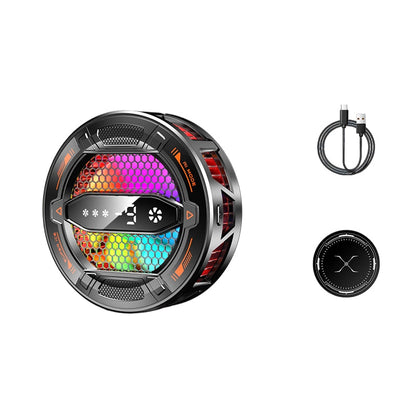Magnetisk mobilkylare med LED-temperaturdisplay