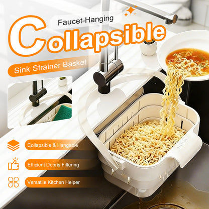 ✨52% RABATT NU! ✨🧼Hopfällbar sil för diskhon – fångar matrester ， perfekt för små kök 🏠