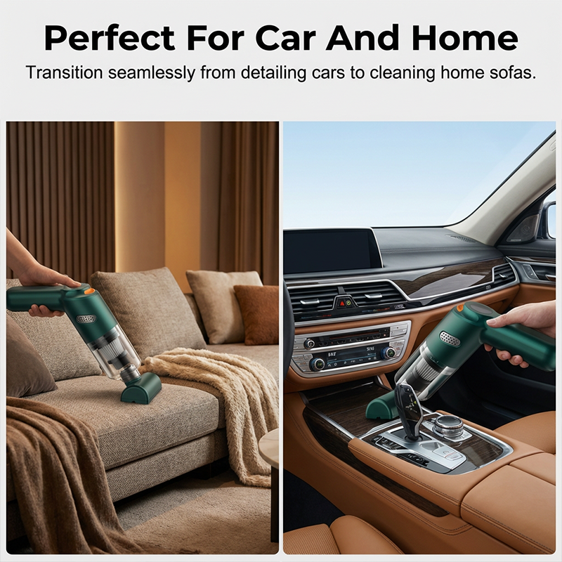 🚗 50% RABATT NU! 🔋 Kraftfull Trådlös Dammsugare för Bil – Kompakt & Sladdlös – Stark Sugkraft för Snabb & Enkel Rengöring 🧹