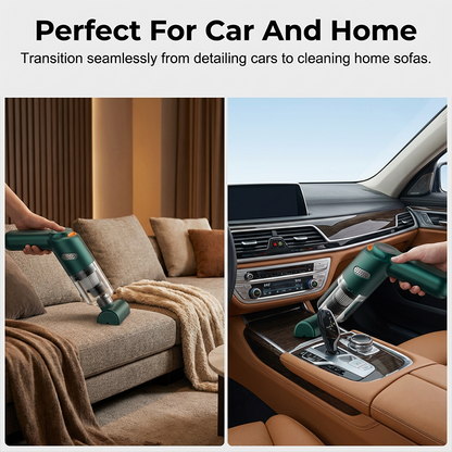 🚗 50% RABATT NU! 🔋 Kraftfull Trådlös Dammsugare för Bil – Kompakt & Sladdlös – Stark Sugkraft för Snabb & Enkel Rengöring 🧹