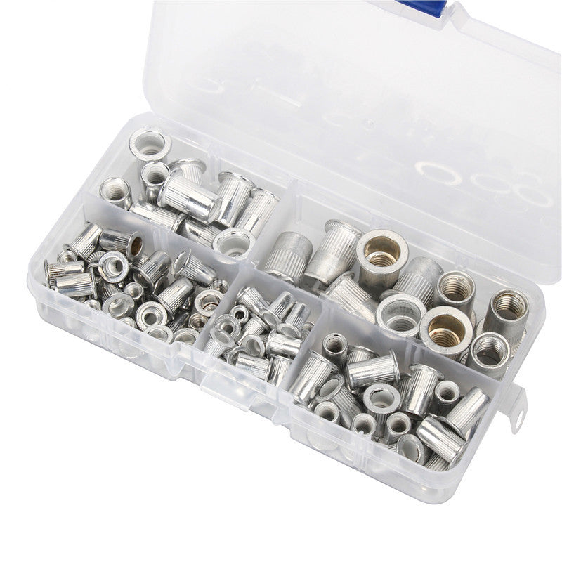 🔧50% RABATT NU! 🔧Gängad Infästningsnöt Popnit Set med Flat Huvud