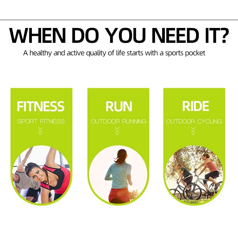 💥Sportutrustning💥 Stretchig utomhus sportmidjeväska