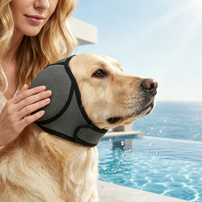 🛒 50% RABATT NU! 🐶 Vattentät lugnande luvtröja för hund – Mjuk & Andningsbar – Perfekt för Promenader, Åskväder & Resor 🌿