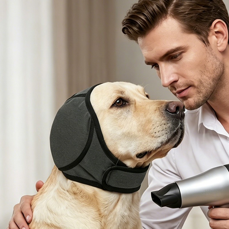 🛒 50% RABATT NU! 🐶 Vattentät lugnande luvtröja för hund – Mjuk & Andningsbar – Perfekt för Promenader, Åskväder & Resor 🌿