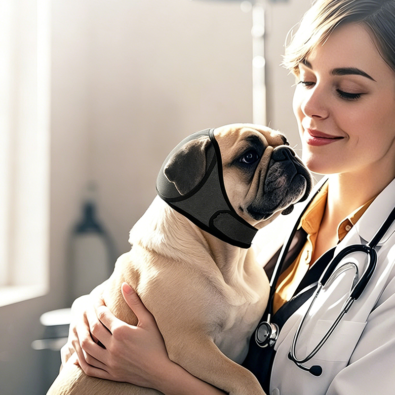 🛒 50% RABATT NU! 🐶 Vattentät lugnande luvtröja för hund – Mjuk & Andningsbar – Perfekt för Promenader, Åskväder & Resor 🌿