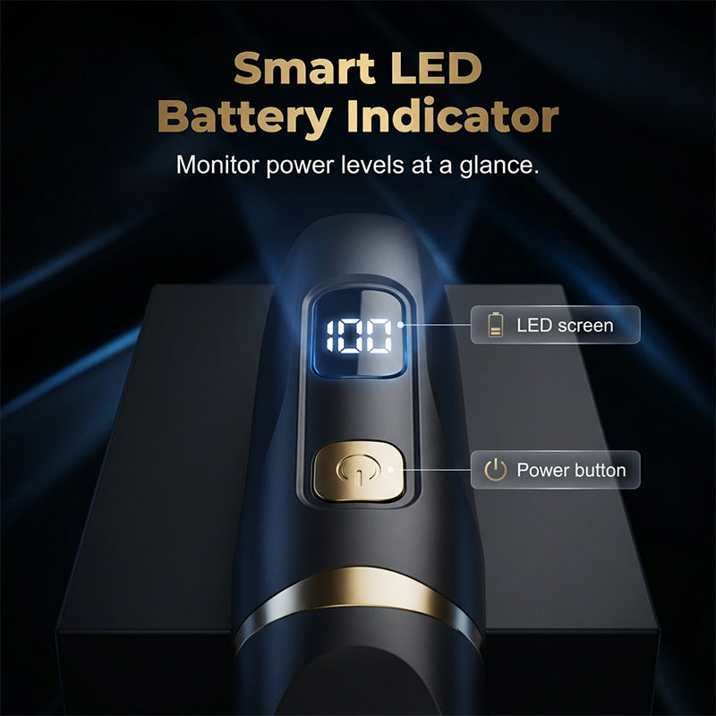 🪒🔥 50 % RABATT NU! 3-i-1 Elektriskt Groomingkit – Sladdlöst & USB-Uppladdningsbart – Smidig Ansning Hemma & På Resan ✨🧔