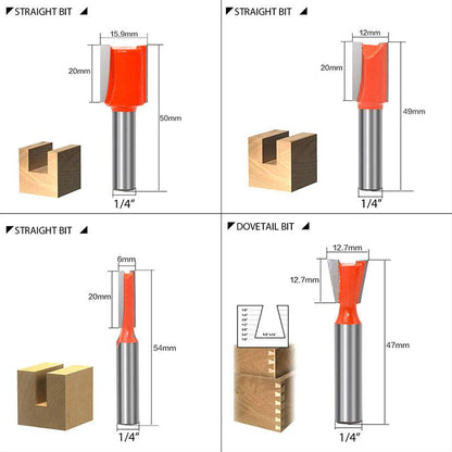 🛠️🛠️8 mm överfräsningssats（🔥🔥Exklusiva erbjudanden och rabatter på hela webben）