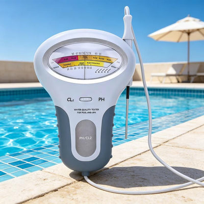 🔬💧 pH- och klormätare för simbassänger – 50 % rabatt! Noggrann mätning av pH-värdet och klorhalten i din simbassäng – enkelt, snabbt och pålitligt. 🔥🏊