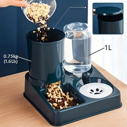 Automatisk Kattmatare & Vattendispenser