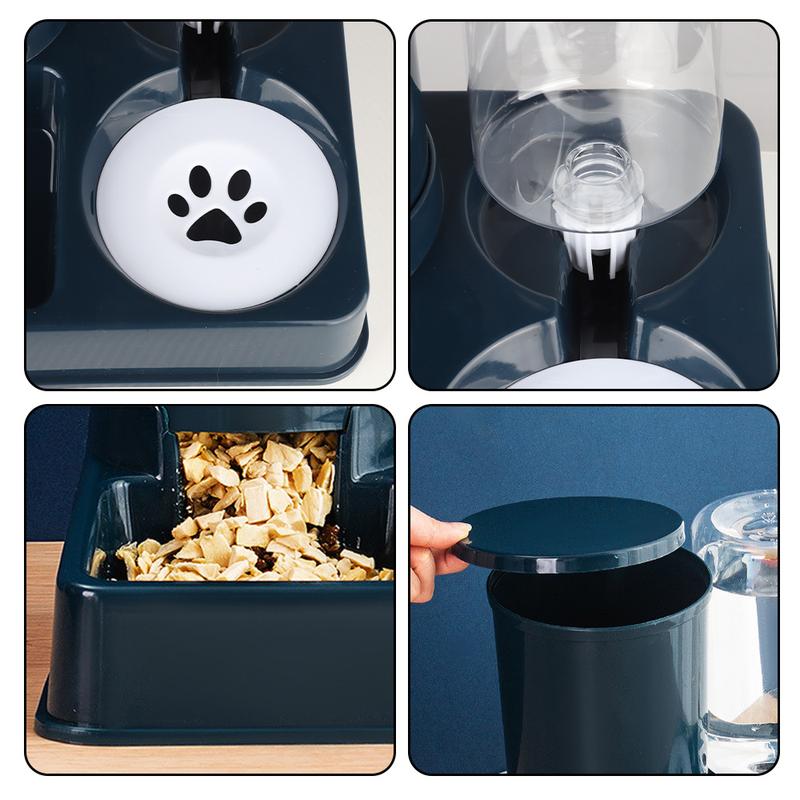 Automatisk Kattmatare & Vattendispenser