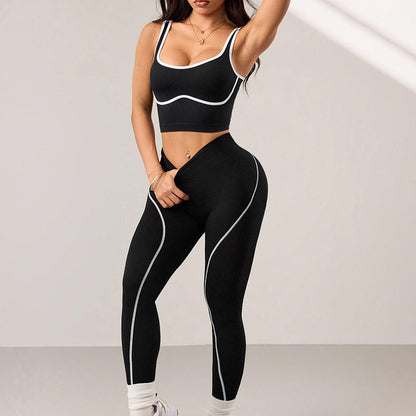 Damset med Högstretchig Sport-BH & Leggings