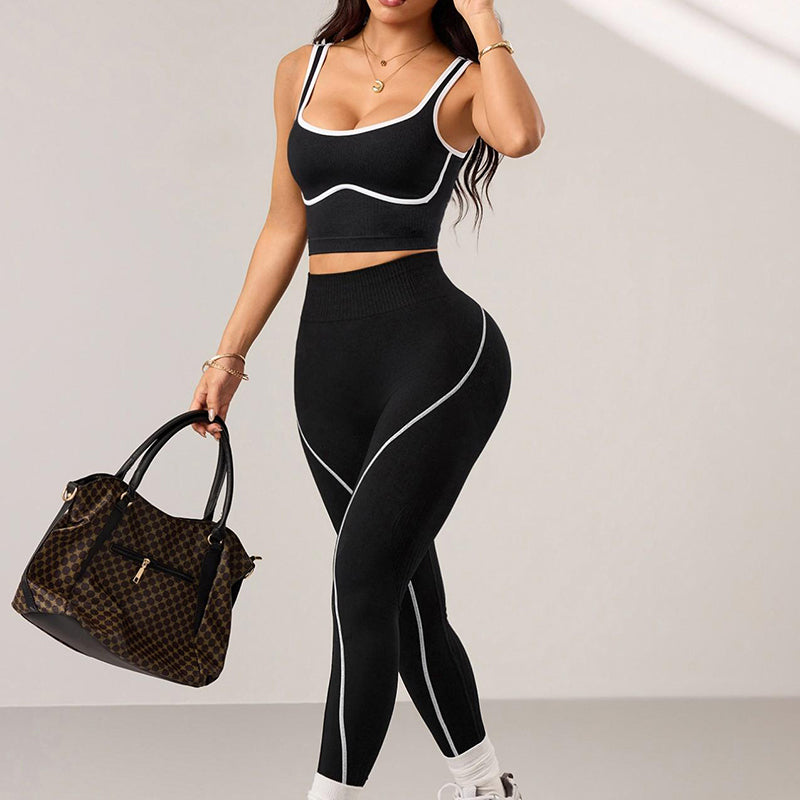 Damset med Högstretchig Sport-BH & Leggings