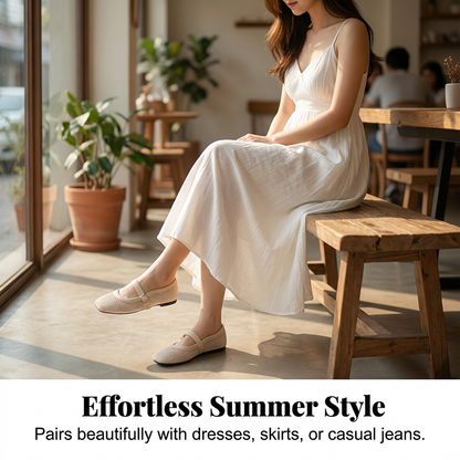 👞 50% RABATT! 🌸 Eleganta Andningsbara Nätade Mary Jane-skor – Sportig Design, Dämpad Sula & Perfekt För Långa Dagar Till Fots 🚶‍♀️