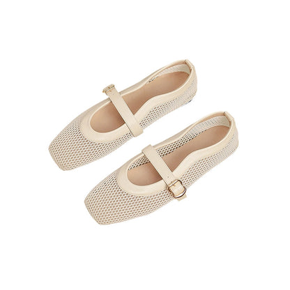 👞 50% RABATT! 🌸 Eleganta Andningsbara Nätade Mary Jane-skor – Sportig Design, Dämpad Sula & Perfekt För Långa Dagar Till Fots 🚶‍♀️