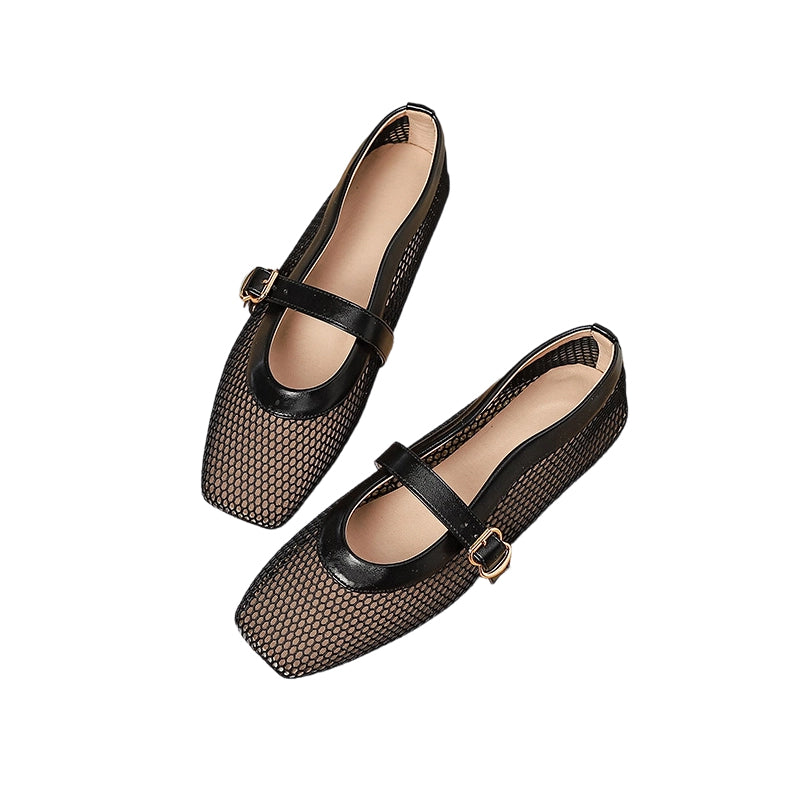 👞 50% RABATT! 🌸 Eleganta Andningsbara Nätade Mary Jane-skor – Sportig Design, Dämpad Sula & Perfekt För Långa Dagar Till Fots 🚶‍♀️