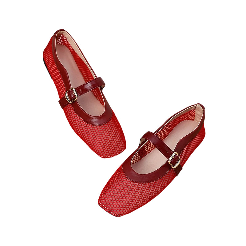 👞 50% RABATT! 🌸 Eleganta Andningsbara Nätade Mary Jane-skor – Sportig Design, Dämpad Sula & Perfekt För Långa Dagar Till Fots 🚶‍♀️