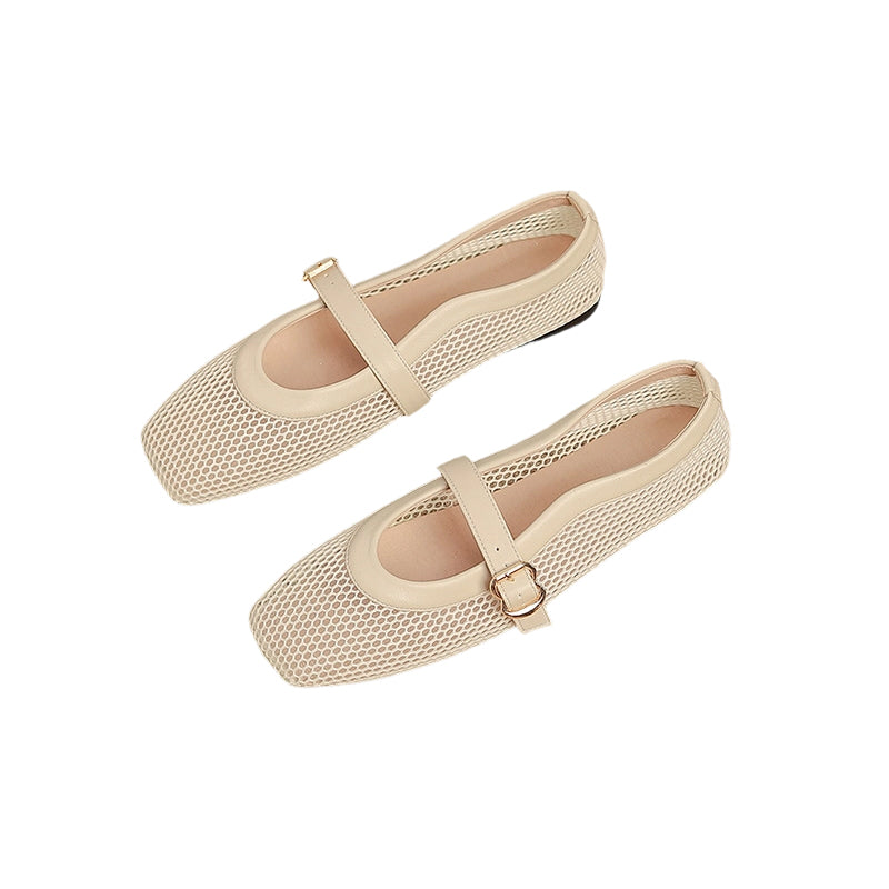 👞 50% RABATT! 🌸 Eleganta Andningsbara Nätade Mary Jane-skor – Sportig Design, Dämpad Sula & Perfekt För Långa Dagar Till Fots 🚶‍♀️