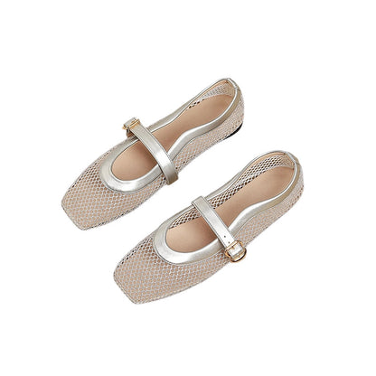 👞 50% RABATT! 🌸 Eleganta Andningsbara Nätade Mary Jane-skor – Sportig Design, Dämpad Sula & Perfekt För Långa Dagar Till Fots 🚶‍♀️