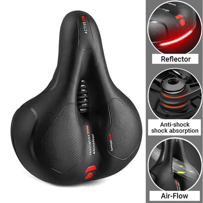 🚴 50% RABATT NU! 💨 Bekväm och Andningsbar Cykelsadel – Ventilerad & Ergonomisk – Perfekt för Långa Cykelturer – Ingen Smärta, Bara Njutning 🚲