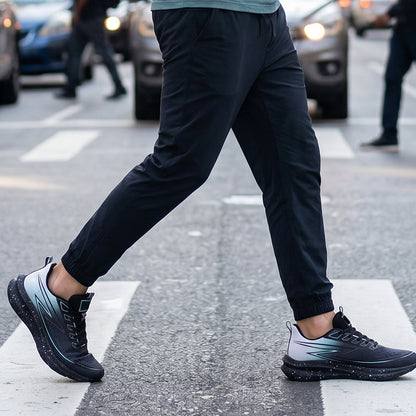 Andningsbara Mesh-sneakers med Kuddsåla för Utomhusträning
