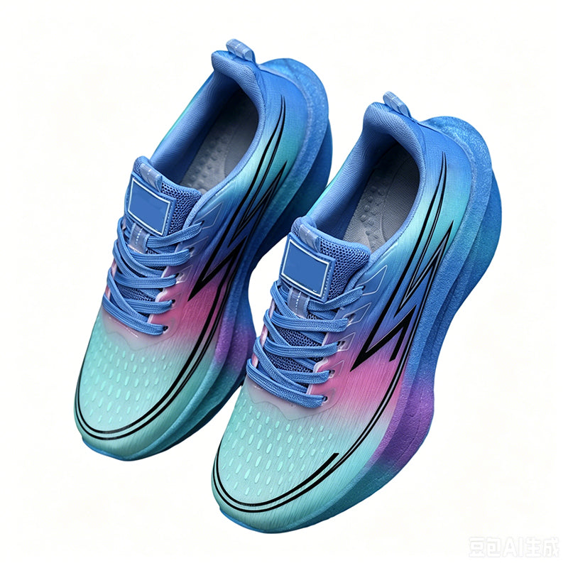 Andningsbara Mesh-sneakers med Kuddsåla för Utomhusträning