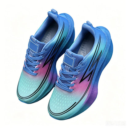 Andningsbara Mesh-sneakers med Kuddsåla för Utomhusträning