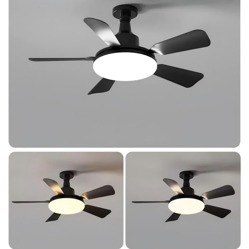 Takfläkt med Lampa och Fjärrkontroll