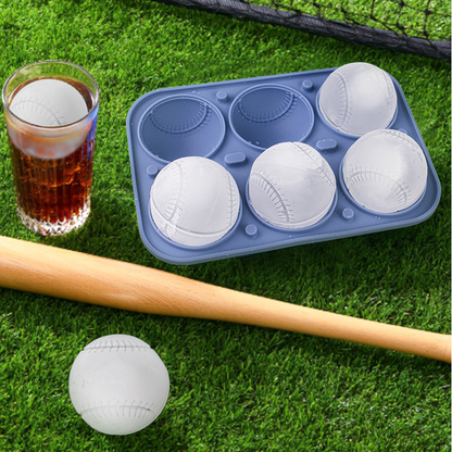 Isform för baseballformade iskuber