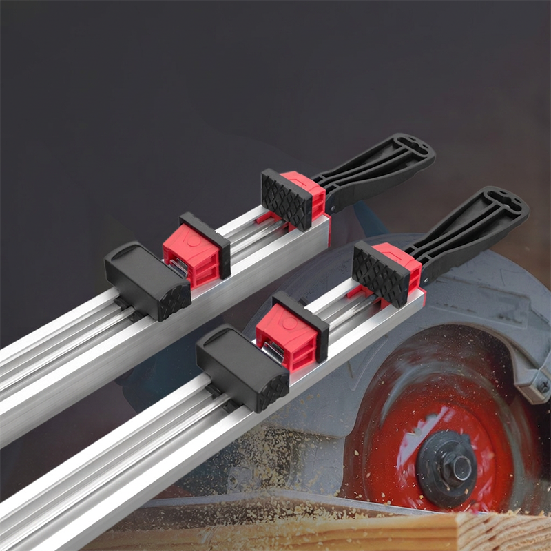 📏 BLIXTREA: 50% RABATT! Rakskeneguide-klämma i aluminium – 120 kg klämkraft, 690 mm & kompatibel med cirkelsåg/fräs för exakta snitt ⚙️✨