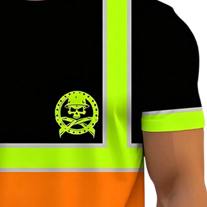 Varselkläder T-shirt med Hög Synlighet