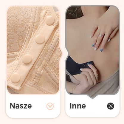👙 50% RABATT NU! Extremt bekväma damunderkläder med knappstängning framtill – 3D‑lyftande, bygelfri & andningsbar – komfort hela dagen ✨💖