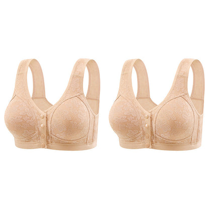 👙 50% RABATT NU! Extremt bekväma damunderkläder med knappstängning framtill – 3D‑lyftande, bygelfri & andningsbar – komfort hela dagen ✨💖