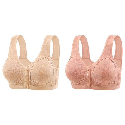👙 50% RABATT NU! Extremt bekväma damunderkläder med knappstängning framtill – 3D‑lyftande, bygelfri & andningsbar – komfort hela dagen ✨💖