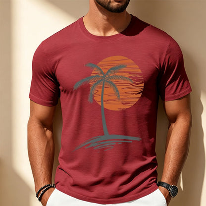 Herr Casual Kortärmad T-shirt