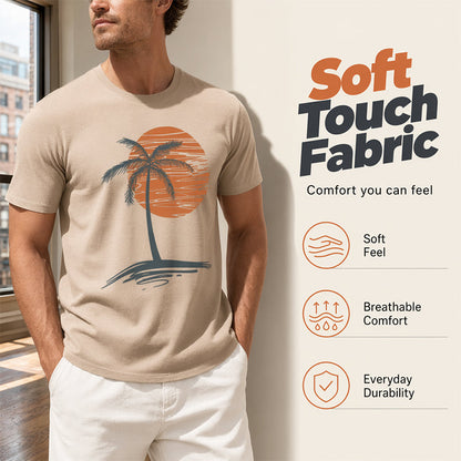 Herr Casual Kortärmad T-shirt