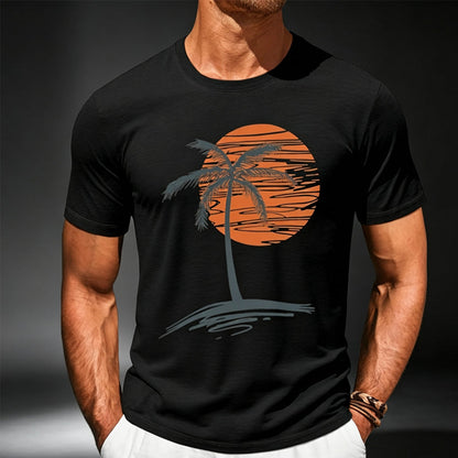 Herr Casual Kortärmad T-shirt