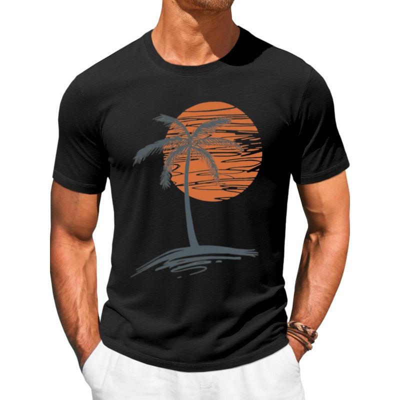 Herr Casual Kortärmad T-shirt