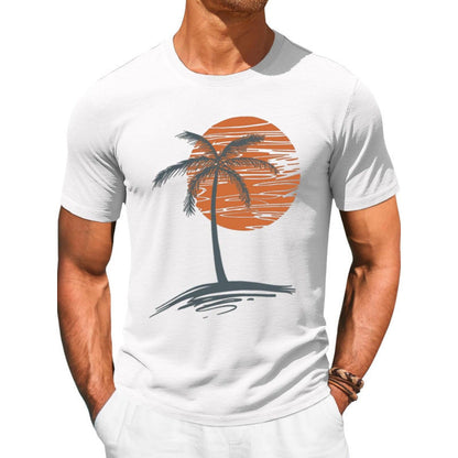 Herr Casual Kortärmad T-shirt