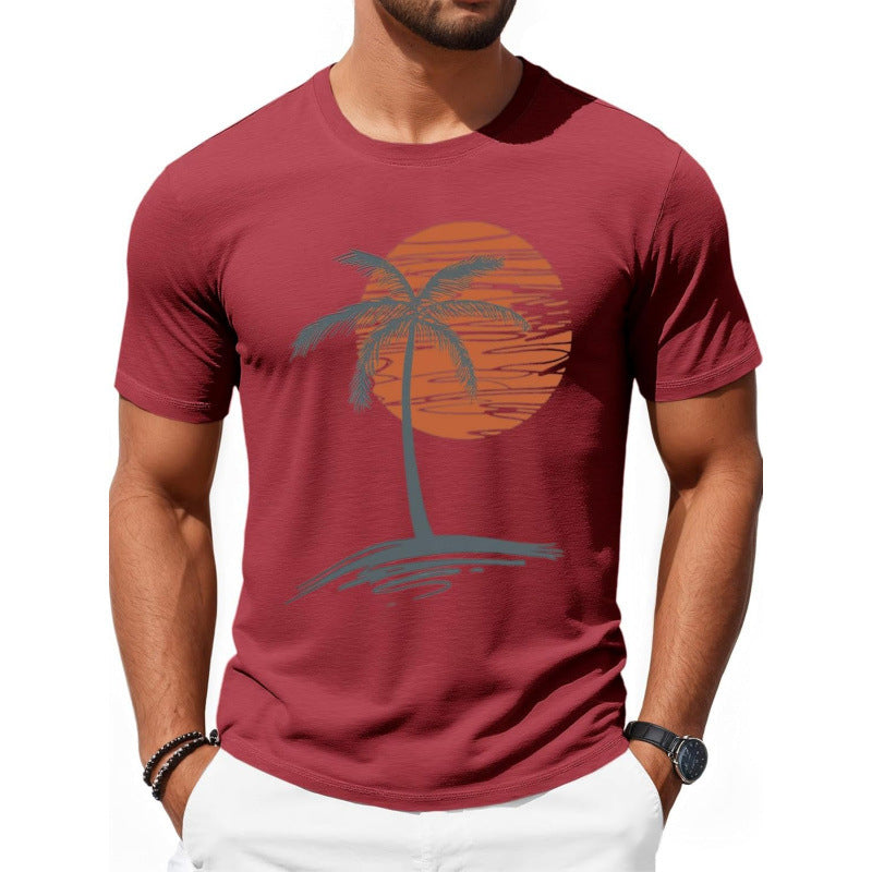 Herr Casual Kortärmad T-shirt