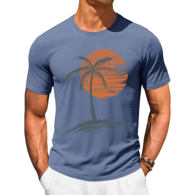 Herr Casual Kortärmad T-shirt