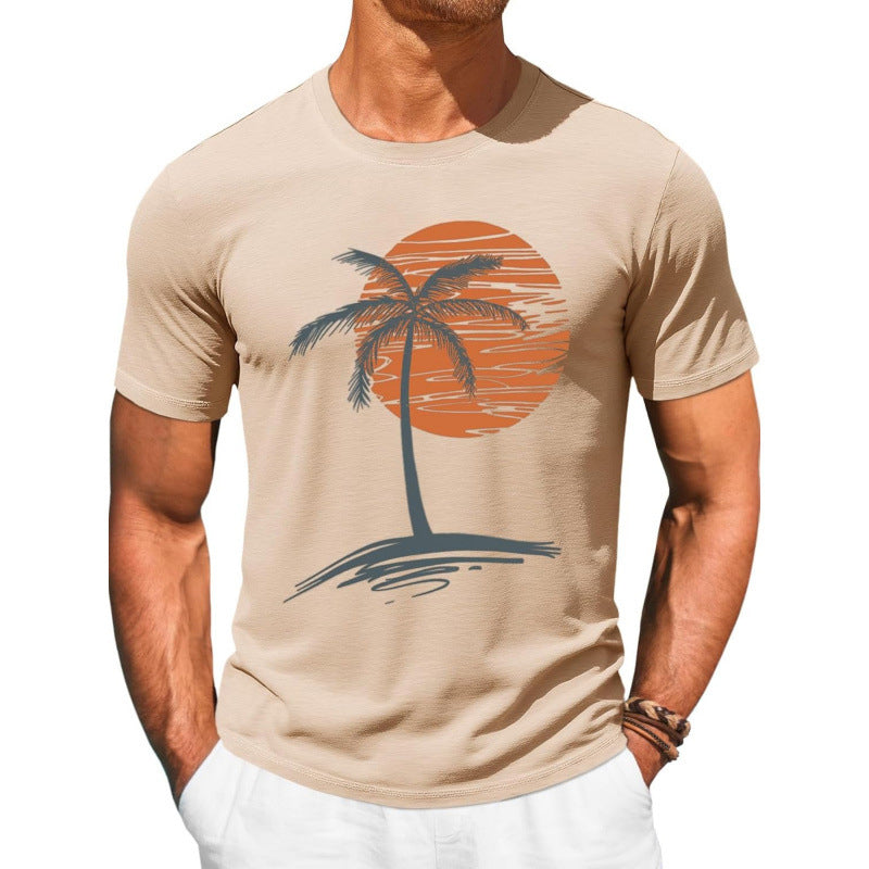 Herr Casual Kortärmad T-shirt