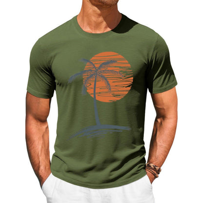Herr Casual Kortärmad T-shirt