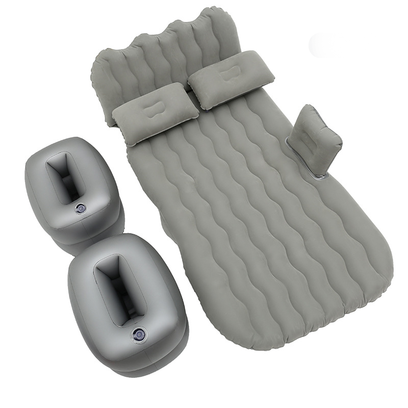 🛏️ 50% RABATT NU! 🚗 Uppblåsbar Luftmadrass för Bilen – Mjuk & Stödjande – Perfekt för Bilsemester, Camping & Gästsäng – Komplett Set med Pump & Kuddar 🌙