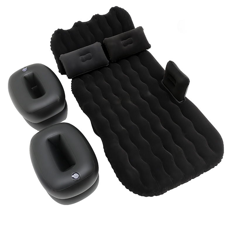 🛏️ 50% RABATT NU! 🚗 Uppblåsbar Luftmadrass för Bilen – Mjuk & Stödjande – Perfekt för Bilsemester, Camping & Gästsäng – Komplett Set med Pump & Kuddar 🌙